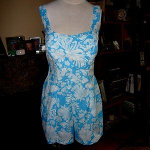 Vintage Pinup swimsuit Romper size large